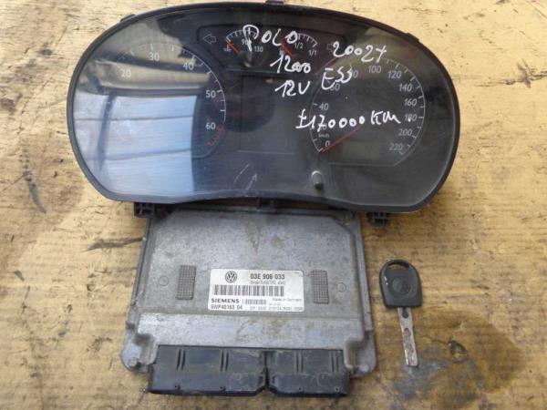 BOITIER COMPLET VW POLO 9N 1.2 ESSENCE - Vue 1